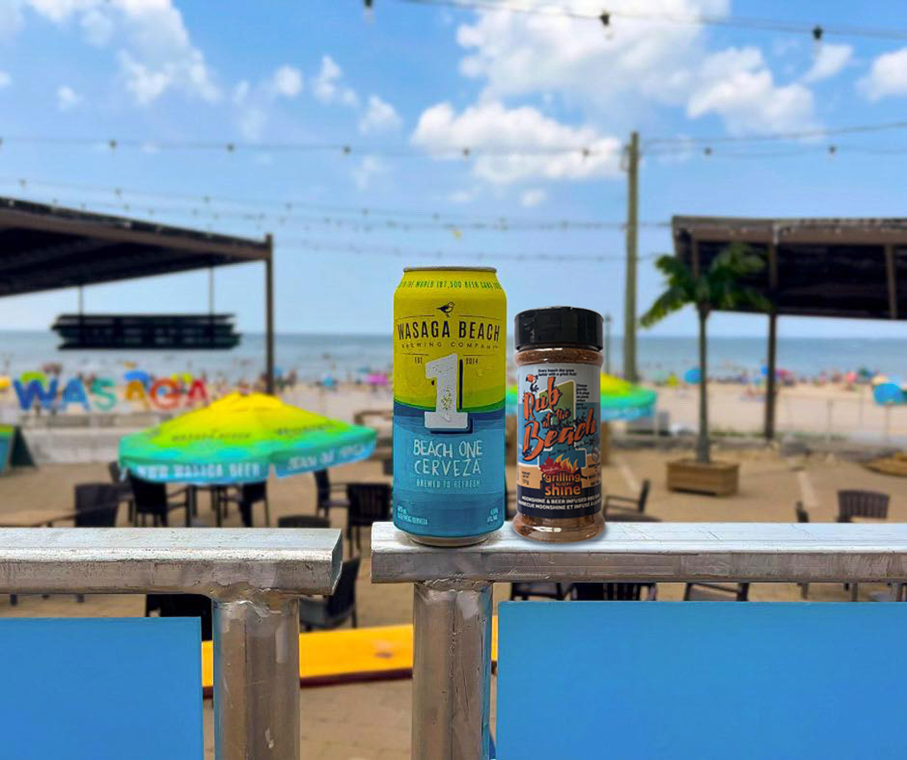 'Rub One at the Beach' Moonshine+Beer Infused BBQ Rub - Image 2